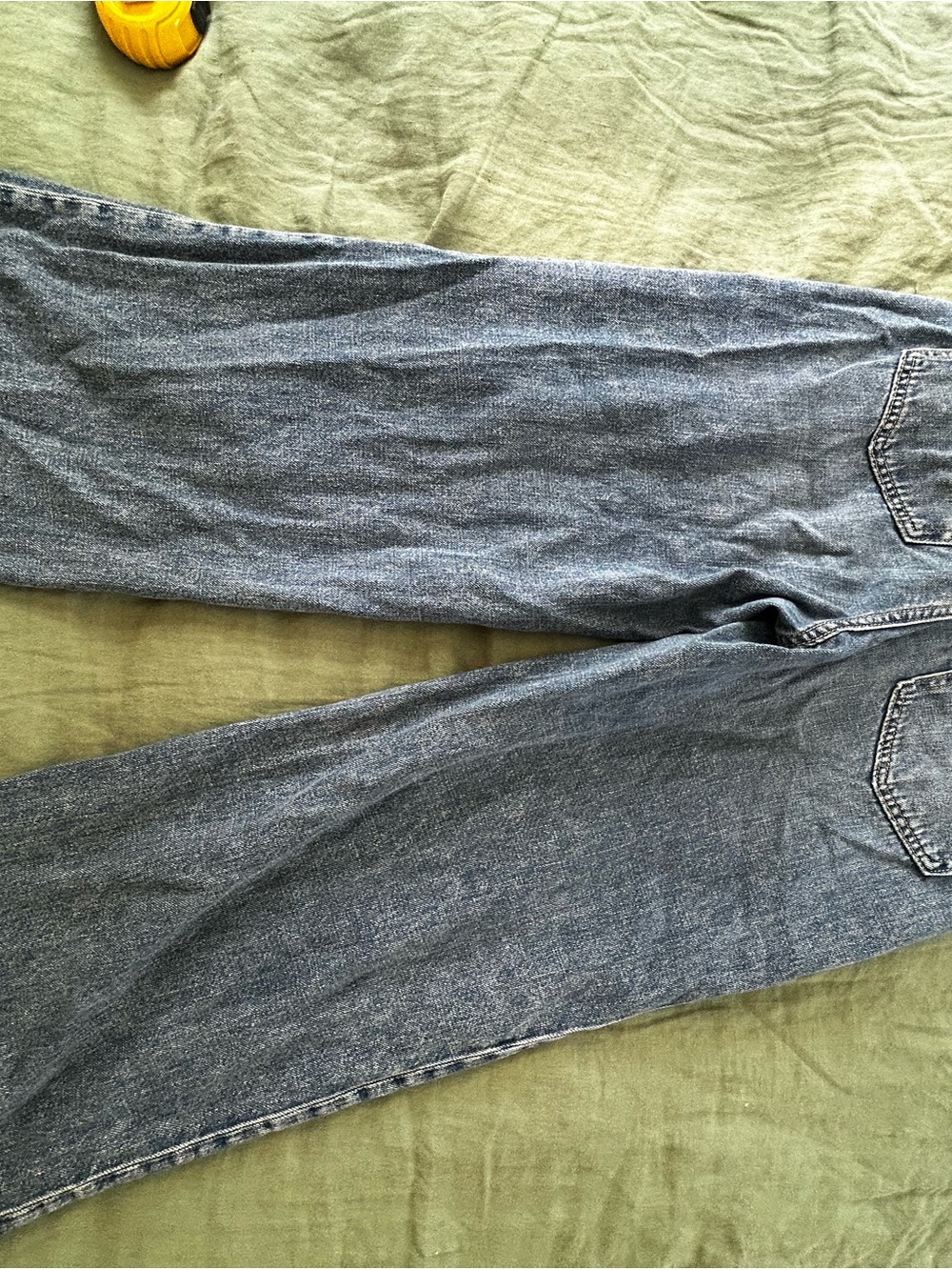 GAP High-Rise Wide-Leg Denim Jeans - Light Blue - Picture 4 of 5